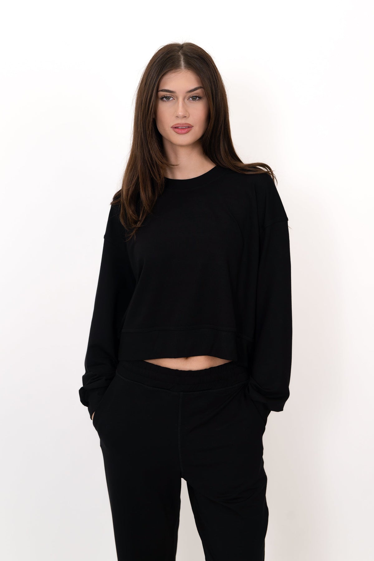 Bamboo Solace Crew Neck Pullover