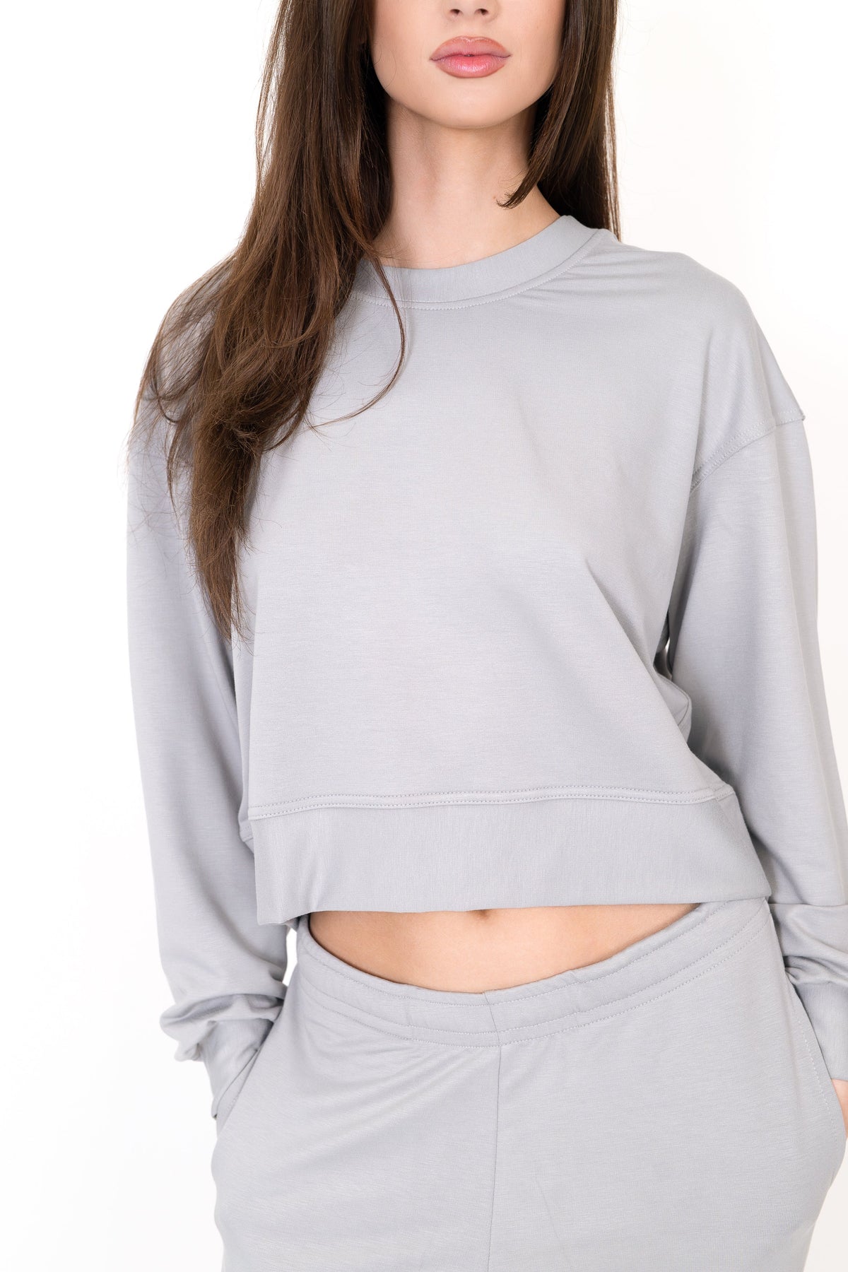 Bamboo Solace Crew Neck Pullover