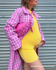 Delčia: Lemon Cotton Sweater & Shorts Set