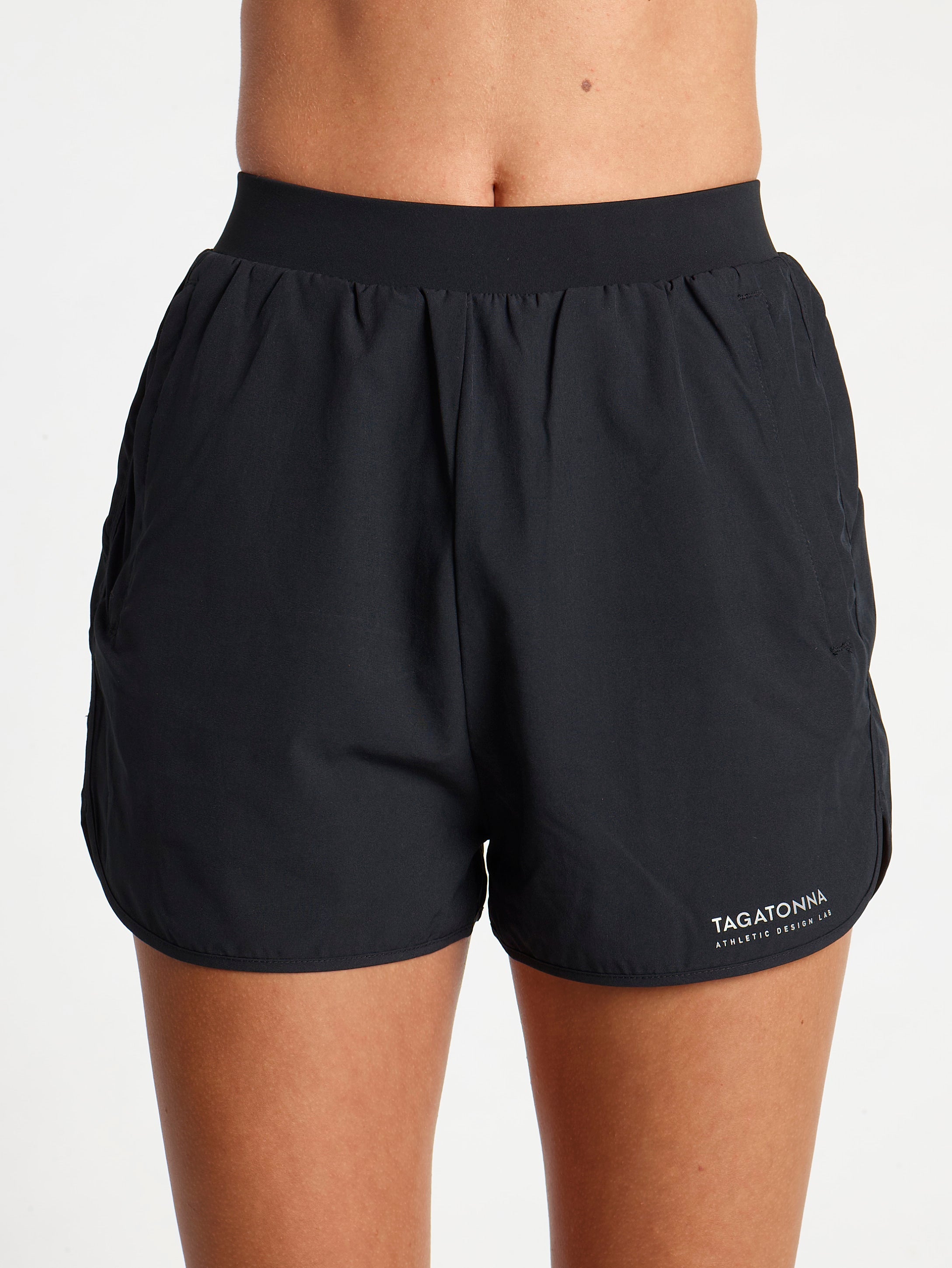TAGATONNA 2-in-1 Running Shorts - Black