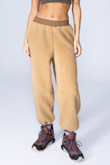 TEDDY JOGGER - BAGUETTE BROWN