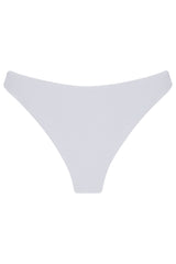 The 'Noemi' Bikini Bottom in Reversible White Seagrass