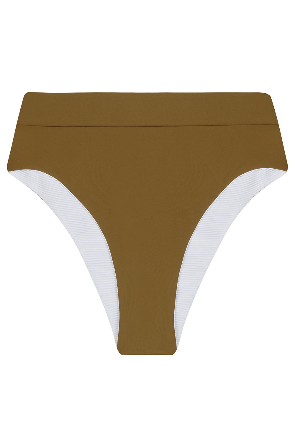 The 'Oriane' Bikini Bottom in Reversible White Seagrass