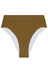 The 'Oriane' Bikini Bottom in Reversible White Seagrass