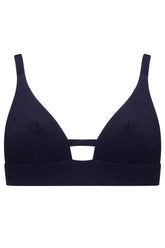 The 'Abella' Bikini Bra in Reversible Azura Rose