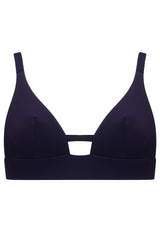 The 'Abella' Bikini Bra in Reversible Azura Rose