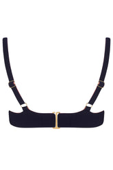 The 'Abella' Bikini Bra in Reversible Azura Rose