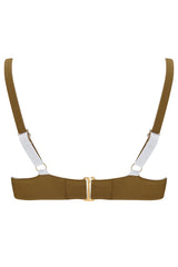 The 'Abella' Bikini Bra in Reversible White Seagrass