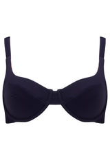 The 'Celine' Bikini Bra in Reversible Azura Rose