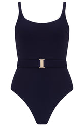 The 'Elle' One Piece in Reversible Azura Rose