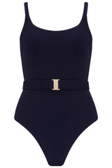 The 'Elle' One Piece in Reversible Azura Rose