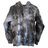 Tie-Dye Charcoal Hoodie