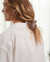 Ramunės: Hellebore and Oat Milk Cotton Scrunchie