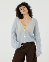 Pagunda: Dew Mohair & Silk Cardigan