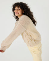 Twisted Erik: Cloud Silk Mohair Cardigan