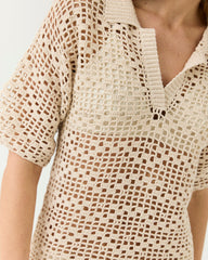 Lilly: Oat Cotton Dress
