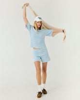 Žara Set: Dew Cotton Top and Shorts Set