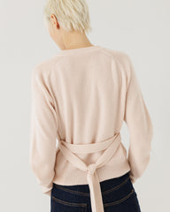 Indraja: Dusty Pink Wool & Cashmere Sweater