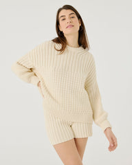 Delčia: Oat Cotton Sweater