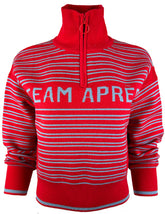 "Team Après " Merino Wool Quarter Zip Sweater