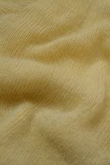 Skraistas: Butter Yellow Silk & Mohair Cropped Cardigan