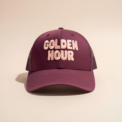 * LIMITED EDITION* Padelhüd 'Golden Hour' Trucker Cap