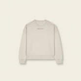 Padel Queen Cropped Sweatshirt – Organic Cotton (Rose Pink)