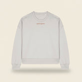 Padel Queen Cropped Sweatshirt – Organic Cotton (Rose Pink)