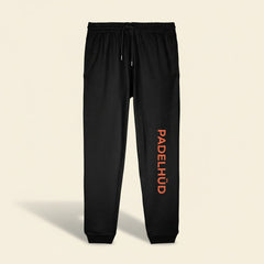 Padel Court- To - Cafe Joggers - Orange Logo