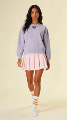 Love All Cropped Cozy Court Sweat