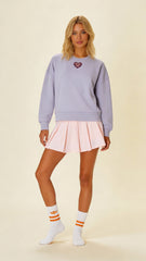 Love All Cropped Cozy Court Sweat
