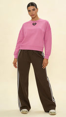 Love All Cropped Cozy Court Sweat