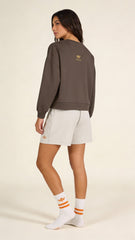 The “Mine” Padel Crop Sweatshirt