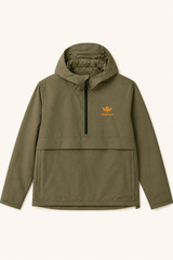 The Rally Shell Waterproof Padel Hoodie - THE WOODIE