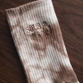 Tie Dye Logo Grip Sock