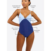 Timor One Piece Ocean Mist