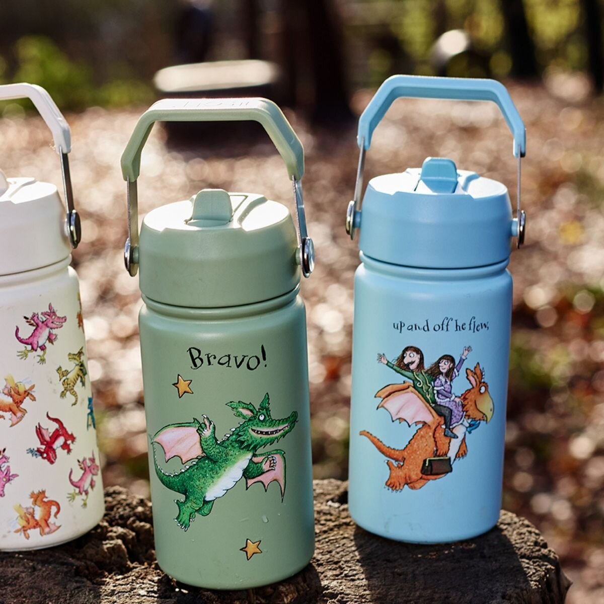 400ml Zog Kids Stainless Steel Insulated & Leakproof Bottle | Blue | BOTL