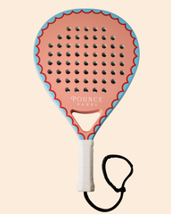 Pink Teardrop Padel Racket