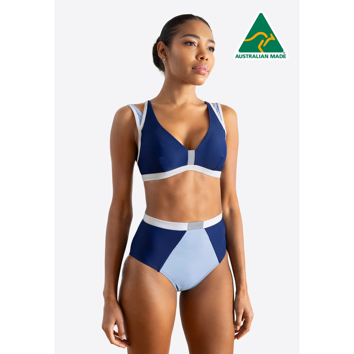Arafura Bikini Top Ocean Mist