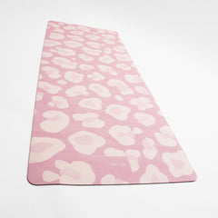 Amp Yoga Mat Leopard Vegan Suede