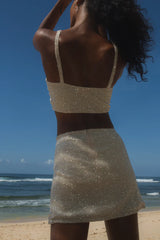 Venice Hand-Embroidered Co-Ord Skirt