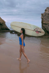 Yemaya One Piece Sleeveless Swimsuit ― Cobalt Blue