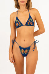 Mulata Hand-Beaded Christina Milian Bikini Set