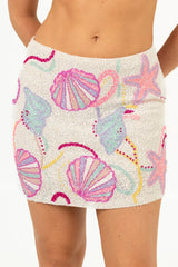 Celeste Beaded Co Ord Skirt Only