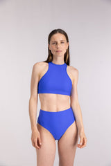 Bikini Bottom High Waist ― Cobalt Blue