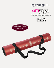 Warrior Red Velvet - Sustainable Yoga Mat