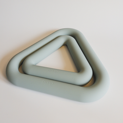 Peak Strength Weighted Triangles Set Sage Green