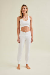 New Best Yoga Pants - Diamond White - Wellicious Community Sale