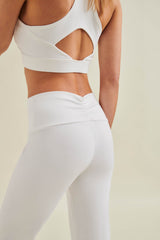 New Best Yoga Pants - Diamond White - Wellicious Community Sale