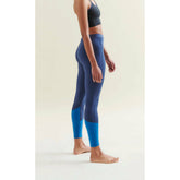 Easy Colour Block Leggings - Deep Night Blue/Shoreline Blue - Wellicious Community Sale